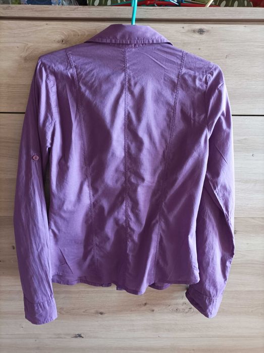 Bluzka fioletowa Bon Prix rozm 34