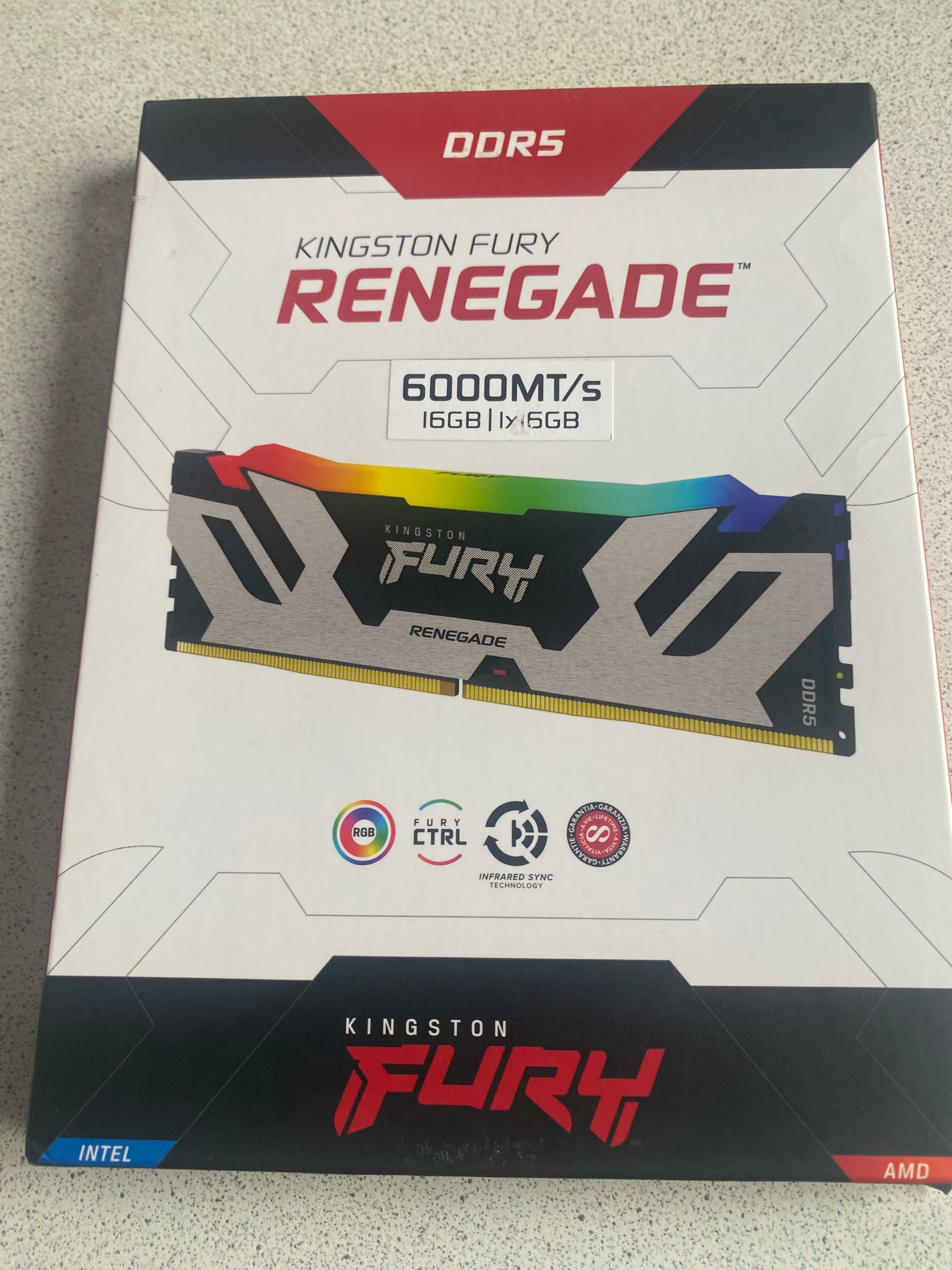 Kinston Fury Renegade RGB 16gb 6000