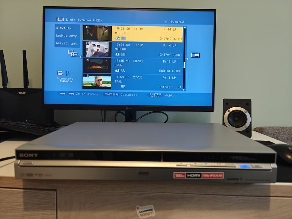 Nagrywarka Sony RDR-HX750