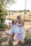 Продається 2 плаття Familly look, мама +доця, ніжно-лавандове плаття