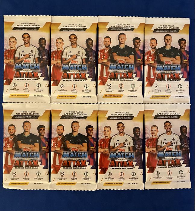 Saquetas Match Attax 2025/2026 Topps / Novas