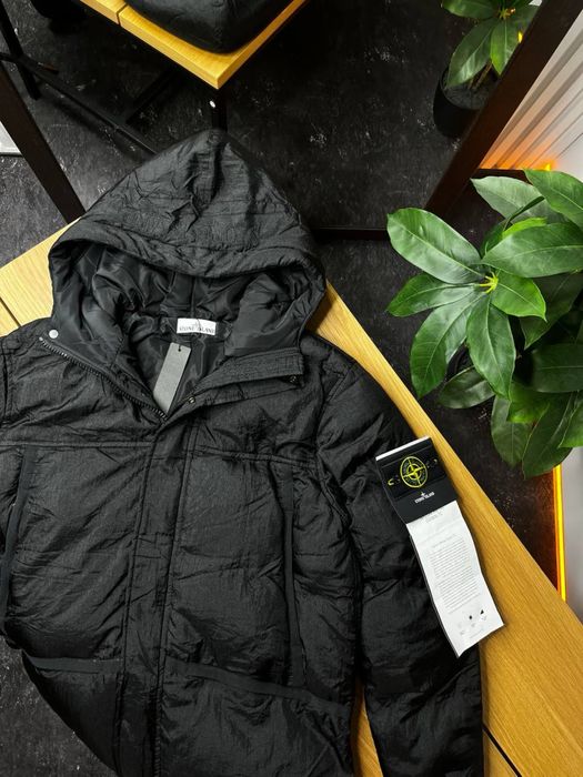 Пуховик STONE ISLAND NYLON METAL, нова колекція 2025