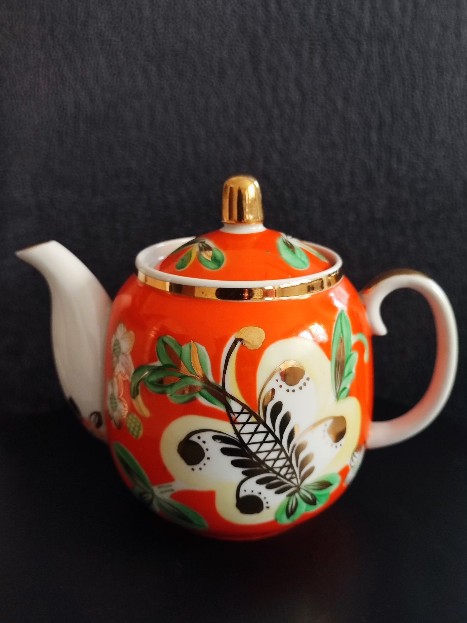 Rzadko spotykany czajniczek do herbaty MOTYLE Baranovka 1969-74