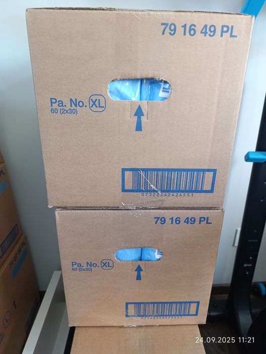 Pieluchomajtki rozmiar xl