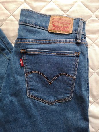 Spodnie jeansy Levi's 710 Super Skinny 27 M rurki