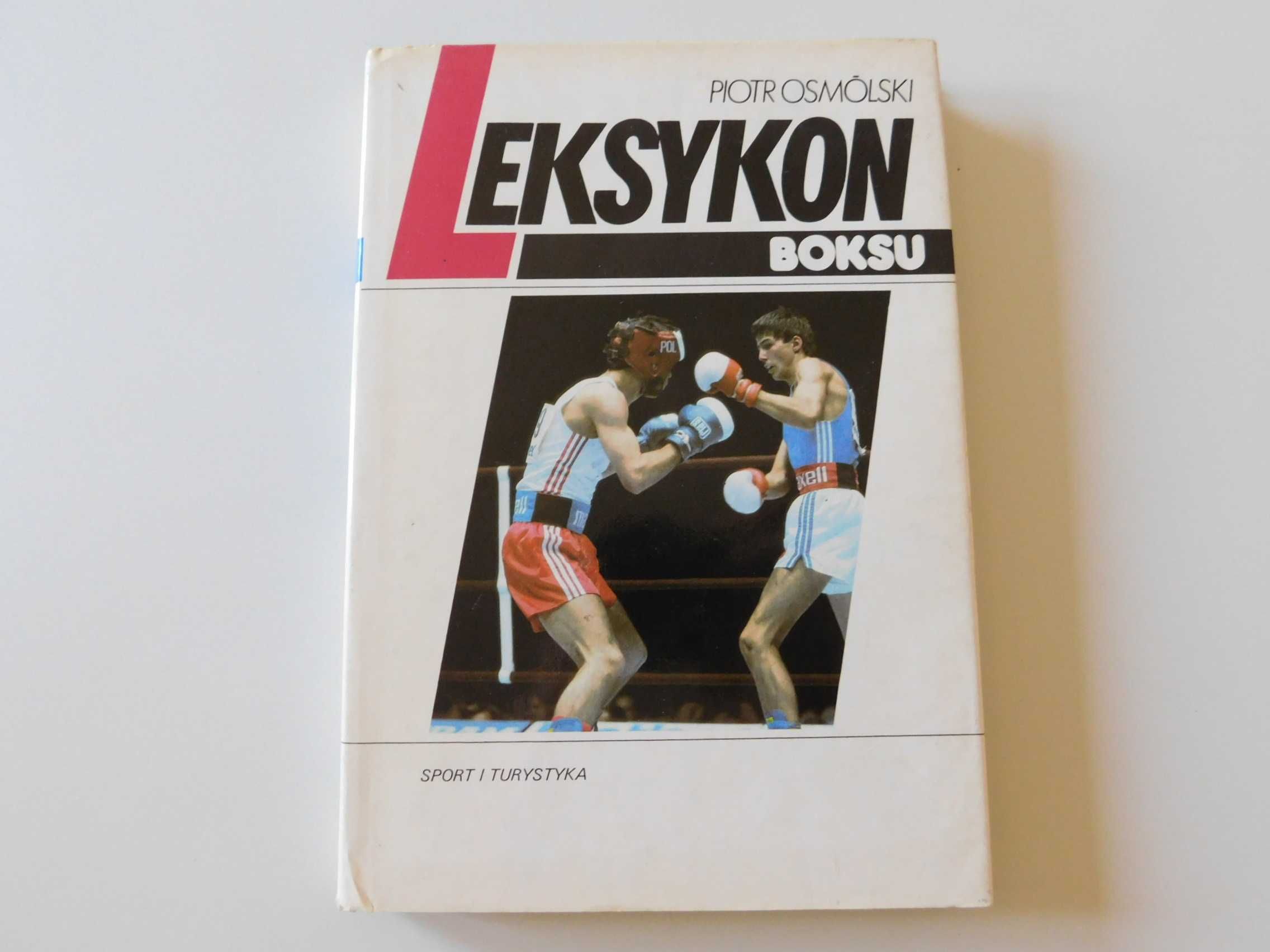 Książka Leksykon boksu Piotr Osmólski 1989