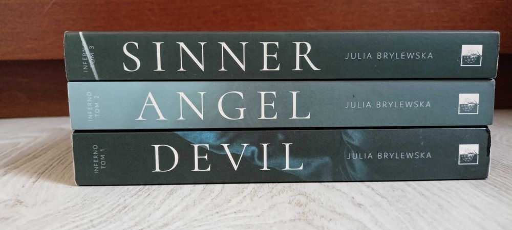 3x Julia Brylewska Devil + Angel + Sinner INFERNO
