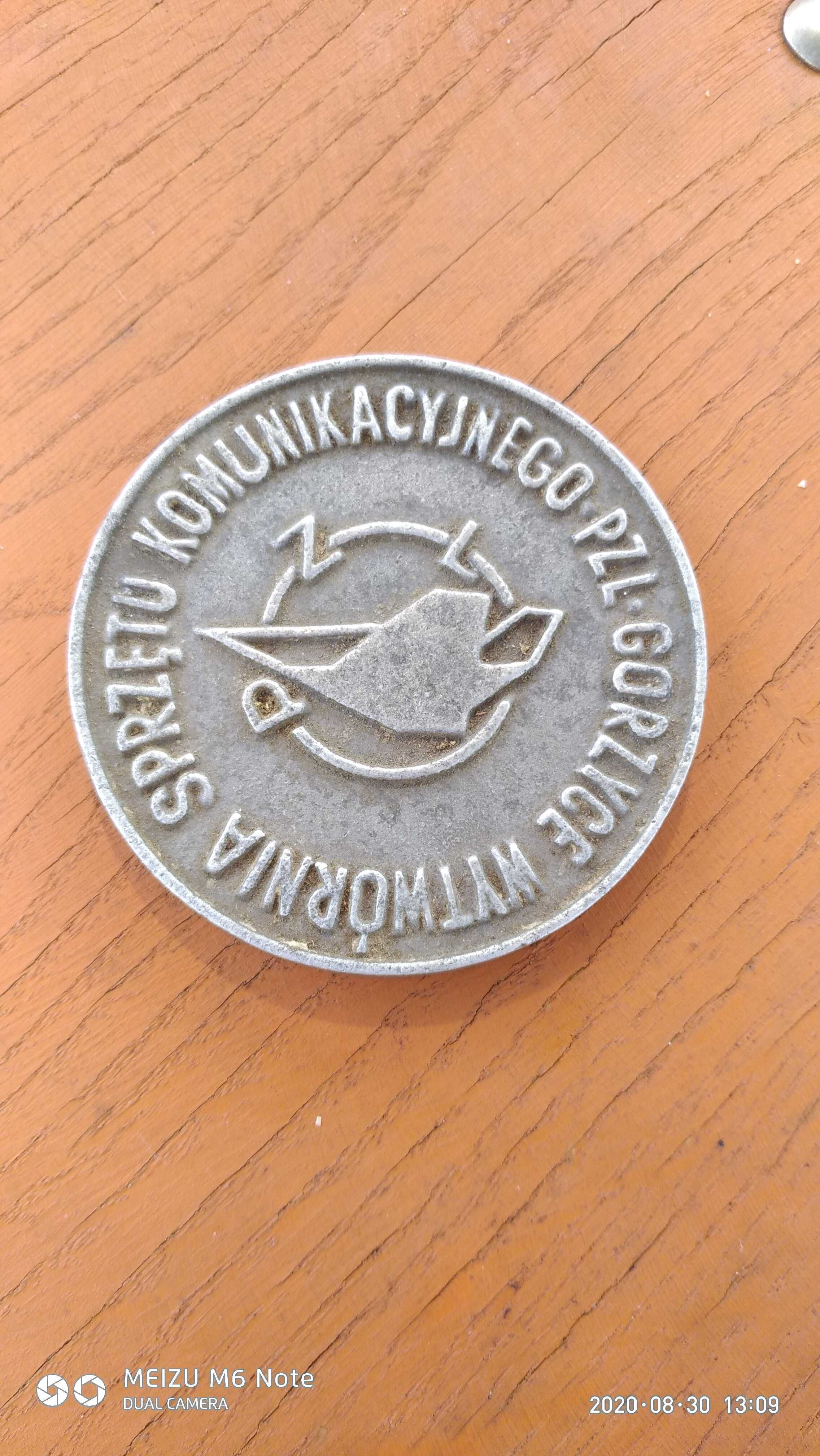 Medal WSK PZL Gorzyce 1976 sprzedam lub zamiana tokarka tsa 16 lub gle