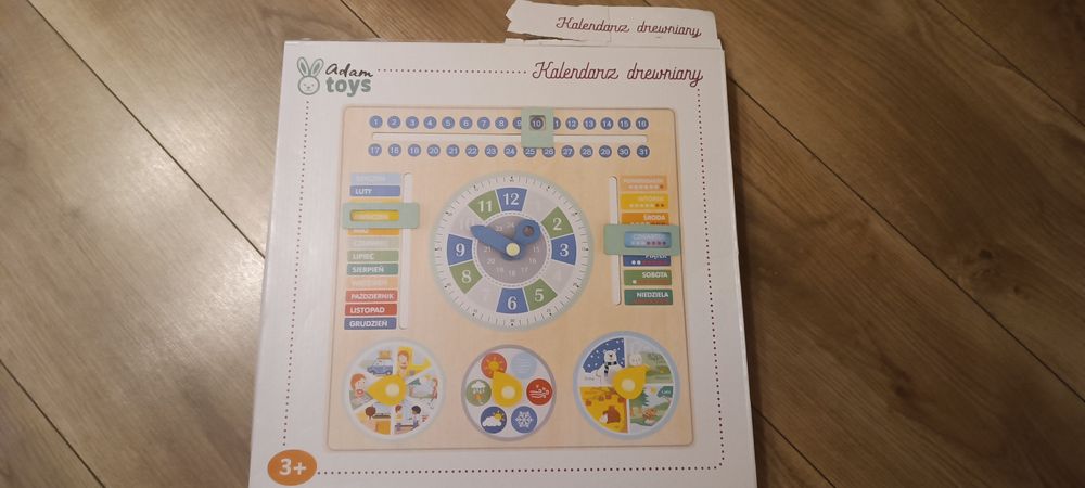 Kalendarz drewniany