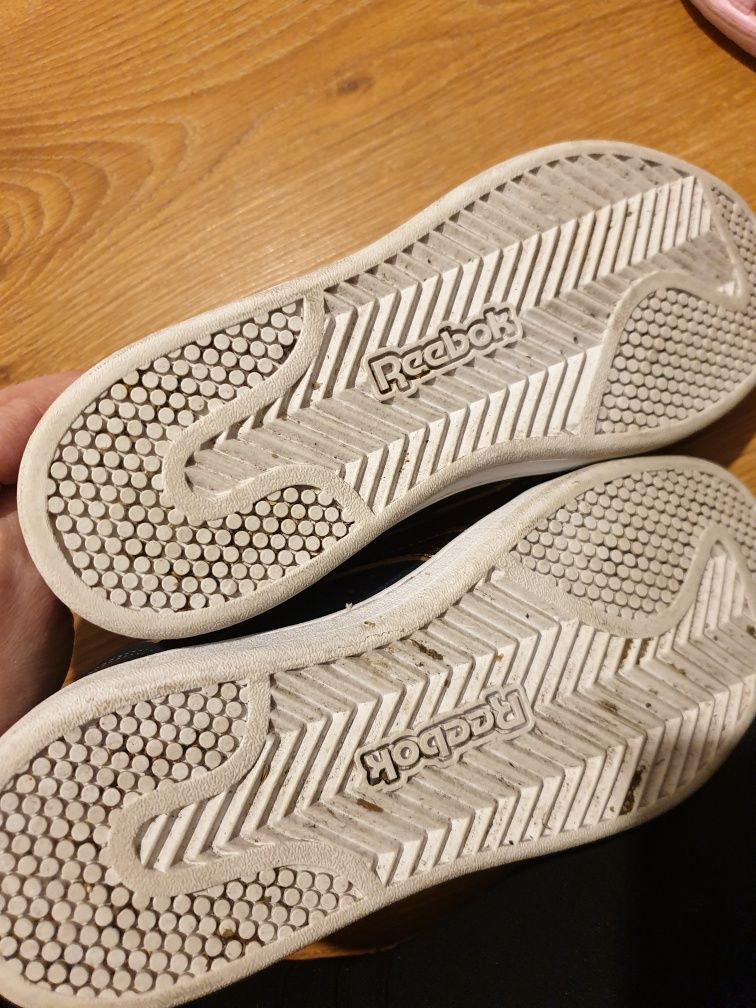 Reebok, Rozmiar 37, granatowe ze złotem