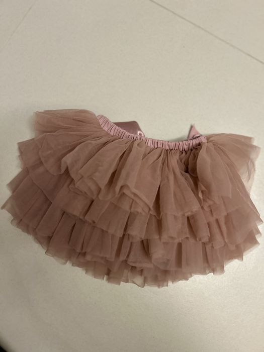 Rożowa spódniczka tiulowa dla dziewczynki, 86-92