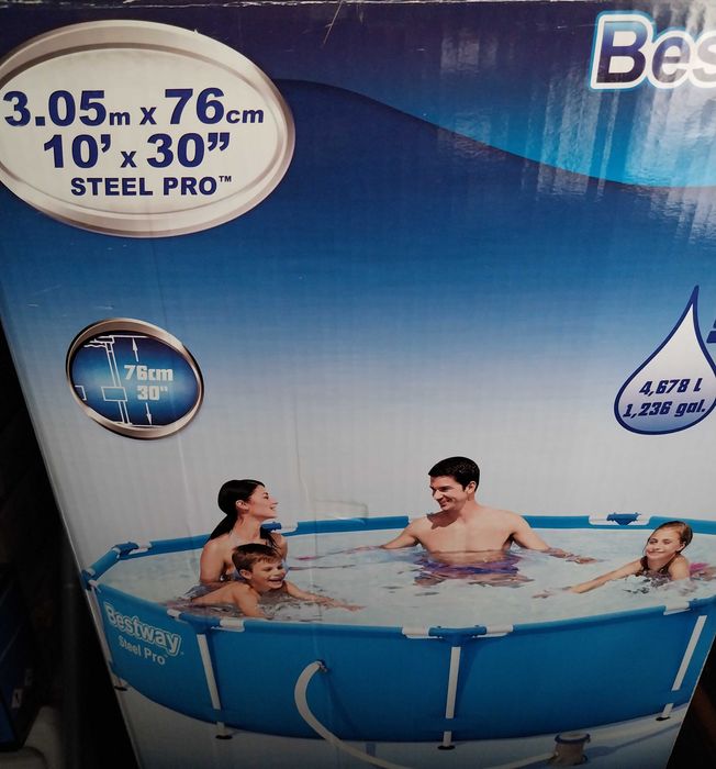 Piscina 76cm 30"" c/ oferta bomba limpeza - Cascais