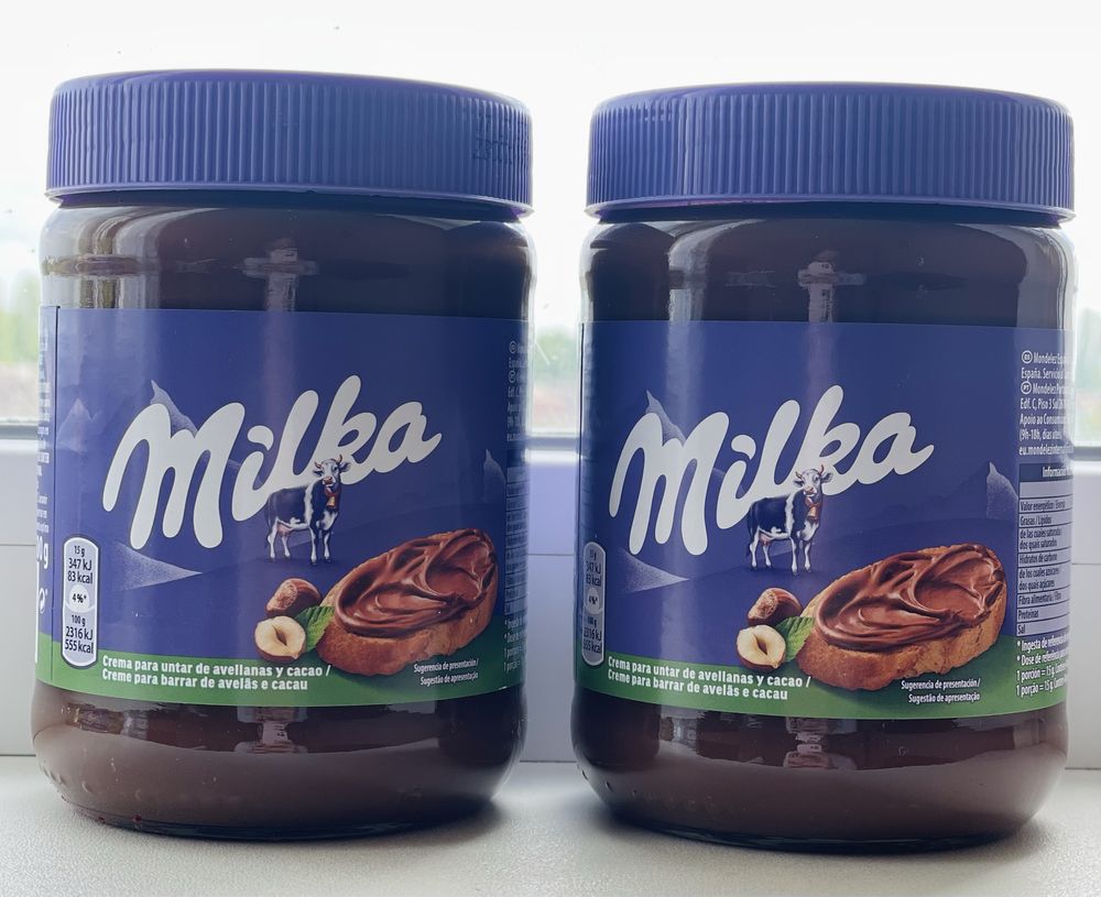 Шоколадна паста ChocoDuo;Nutella;Bounty;Twix;Mars;Snickers;Milka