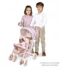 Дитяча коляска прогулянкова для ляльок подвійна Decuevas Niza 90346 ви
