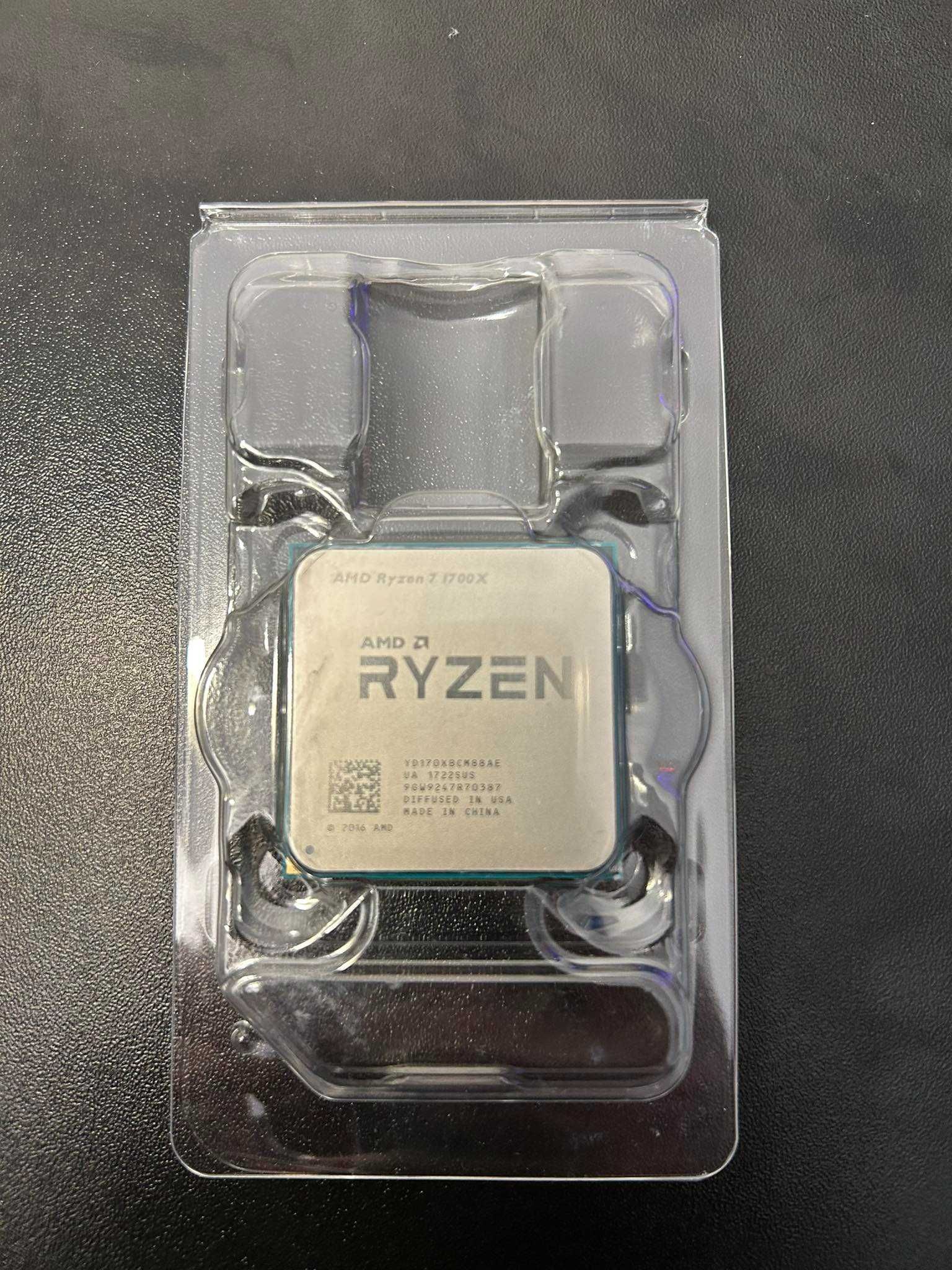 Procesor AMD Ryzen 7 1700X, 3.4 GHz, 16 MB + wiatrak