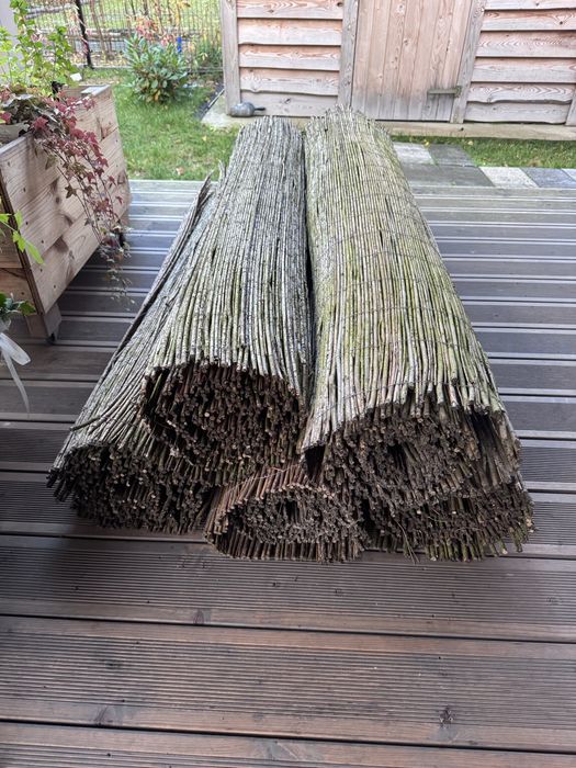 Używane maty wiklinowe