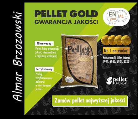 Pellet Pelet Energy Gold 18,17 MJ/ kg (winda-hds) LIDER JAKOŚCI 2025 !