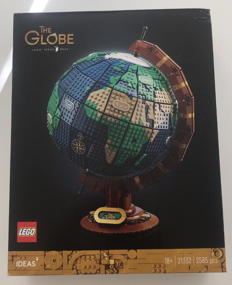 LEGO 21332 Ideas Globus klocki nowe zaplombowane oryginalne Rzeszów