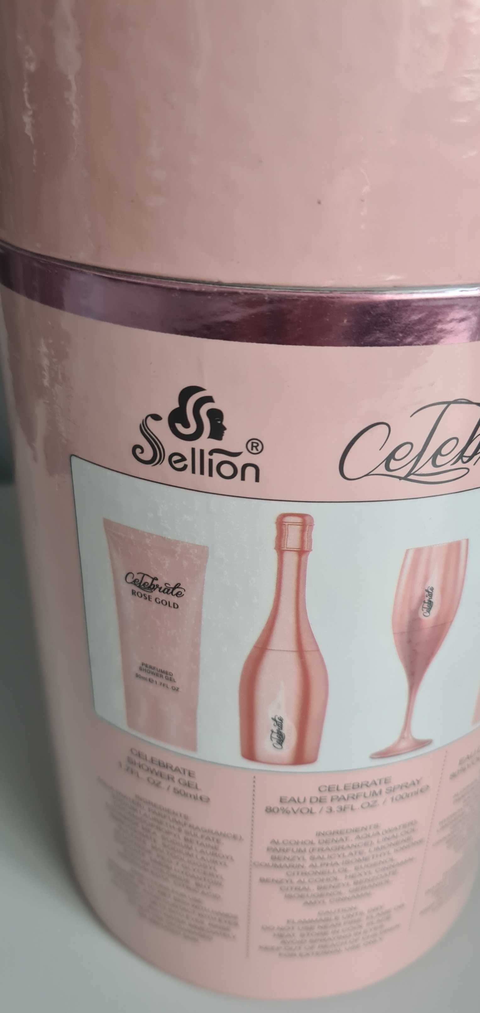 Sellion Celebrate ROSE GOLD damski zestaw upominkowy