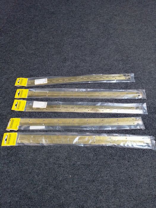 5 Dobradiça piano latão 0,5 m