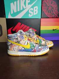 Buty Nike Dunk High Scribble 37.5 Eu 23.5 cm dniu wysokie skate