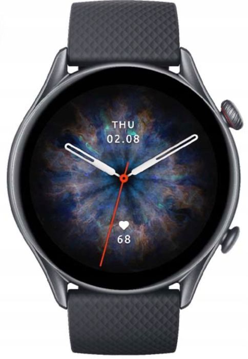 uszkodzony smartwatch amazfit gtr 3 pro czarny bluetooth 450 mah