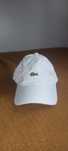 chapéu lacoste branco