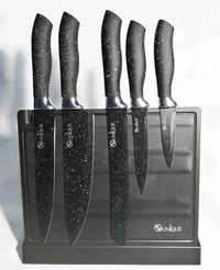 Набор кухонных ножей из нержавеющей стали с магнитной подставкой