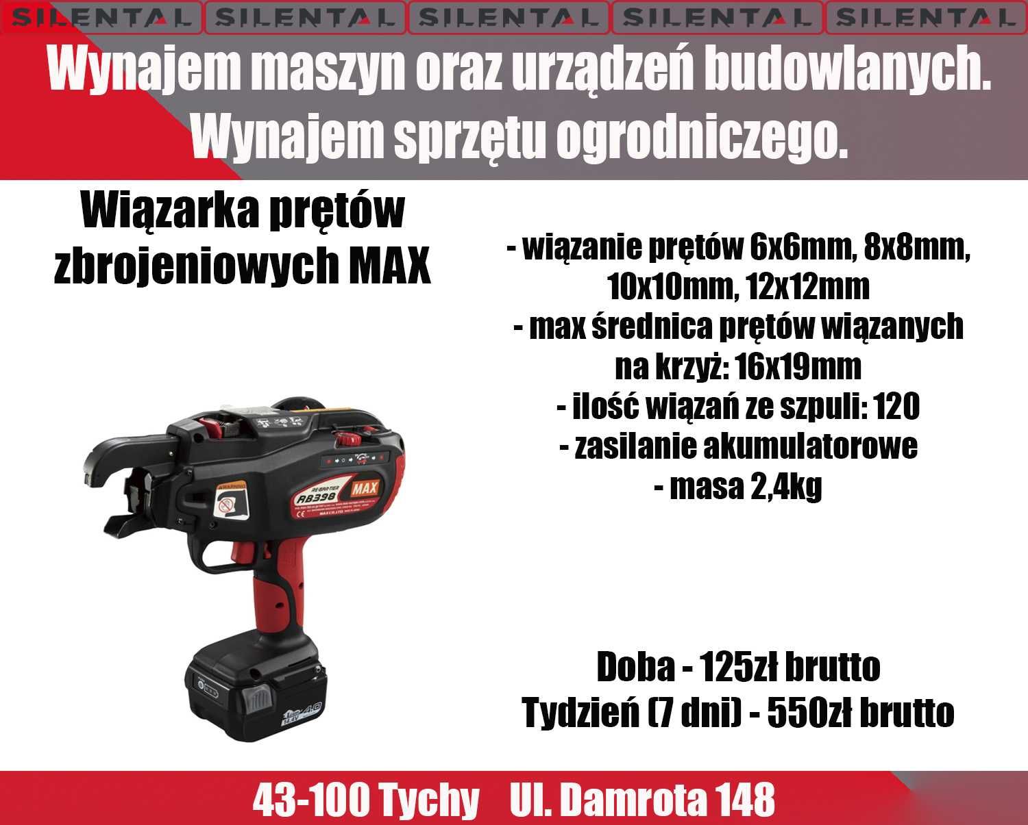Wiązarka giętarka do zbrojeń do prętów zbrojeniowych max tjep TYCHY