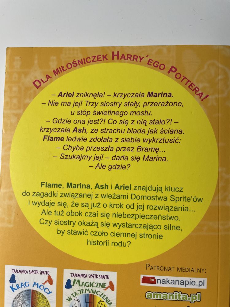 Książka Tajemnica Sióstr Sprite Zaczarowane Domostwo