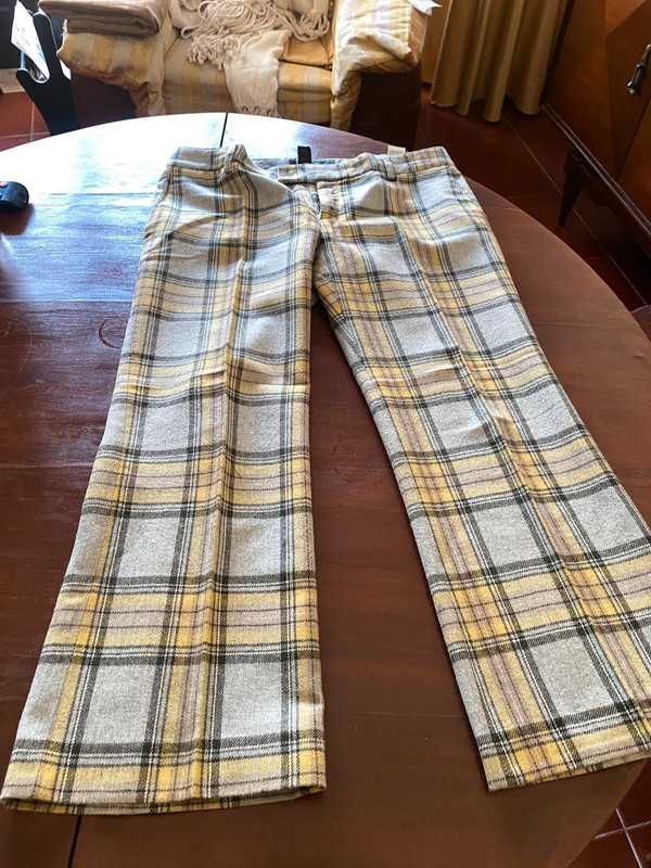 Calças Zara Basic, muito bom estado