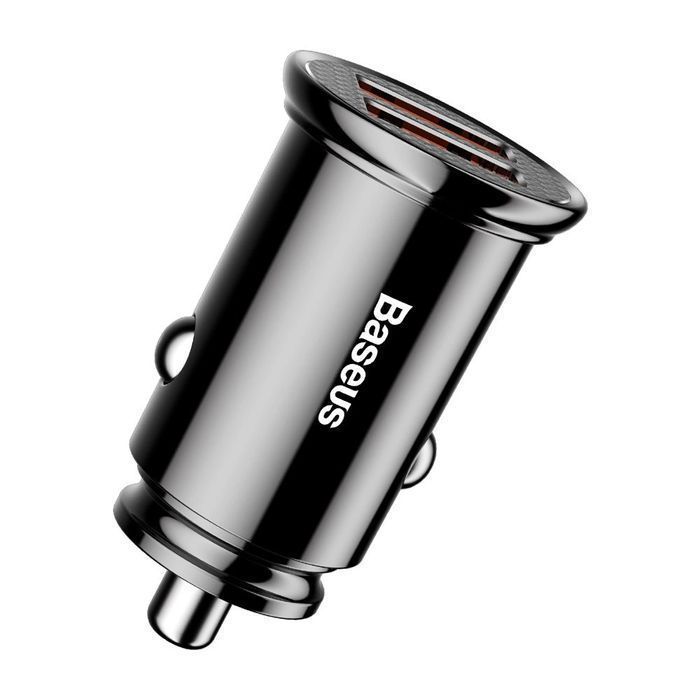 Baseus ładowarka samochodowa 2x USB QC3.0 QC 3.0 SCP AFC 30W