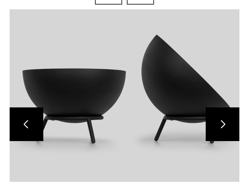 Braseiro | Fire pit - preto