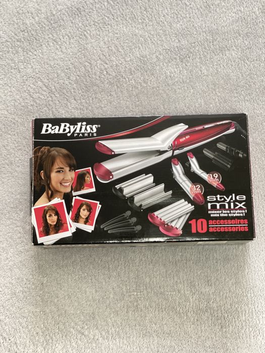 Мульстайлер babyliss 10 в 1, утюжок для волосся, гафре, плойка