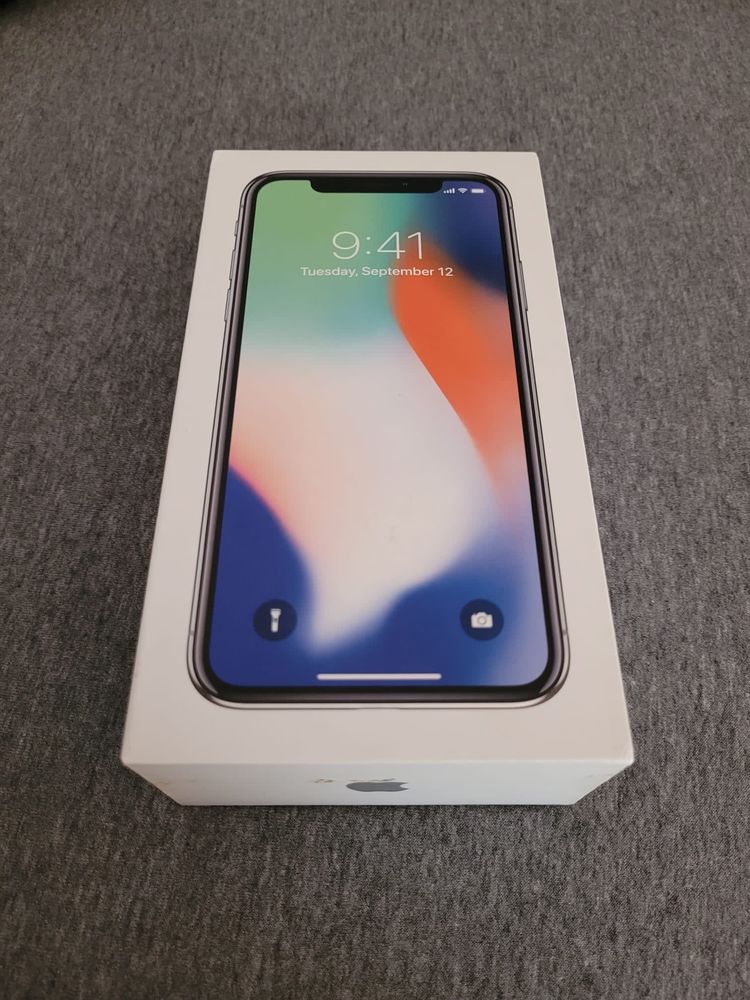 iPhone X 64GB sprawny, zadbany biały srebrny