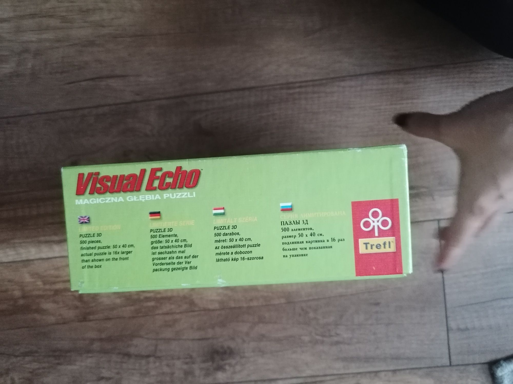 Trefl Puzzle 3D 500 elementów Visual Echo Życie w dżungli
