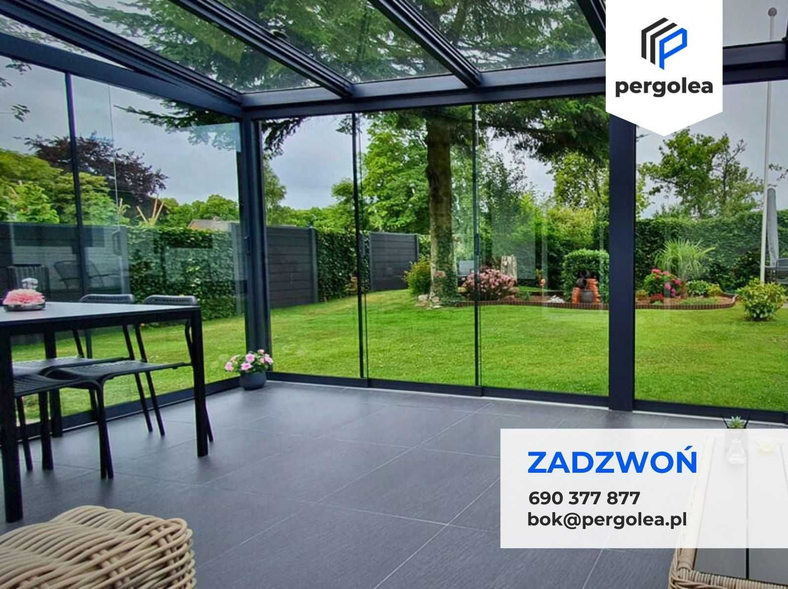 Szklany OGRÓD ZIMOWY 4x3 z Montażem Weranda Aluminiowa Zadaszenie HIT!