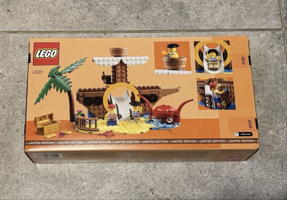 [NOWY] LEGO Promocyjne 40589 Plac zabaw ze statkiem pirackim