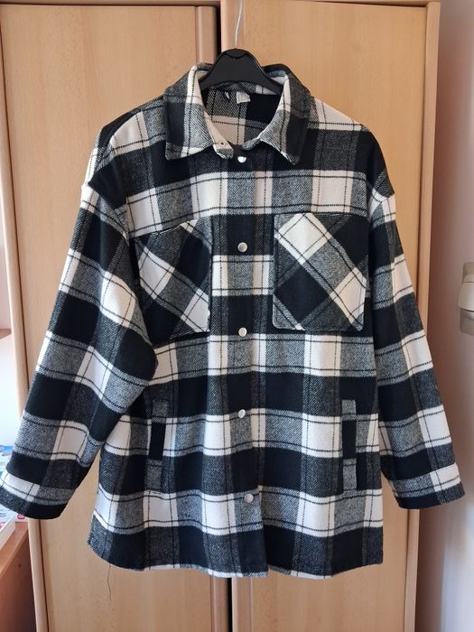 Kurtka flanelowa H&M, rozm. M