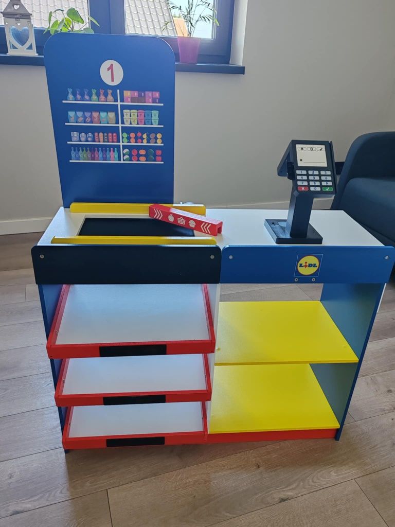 Sklep Lidl drewniany dla dzieci