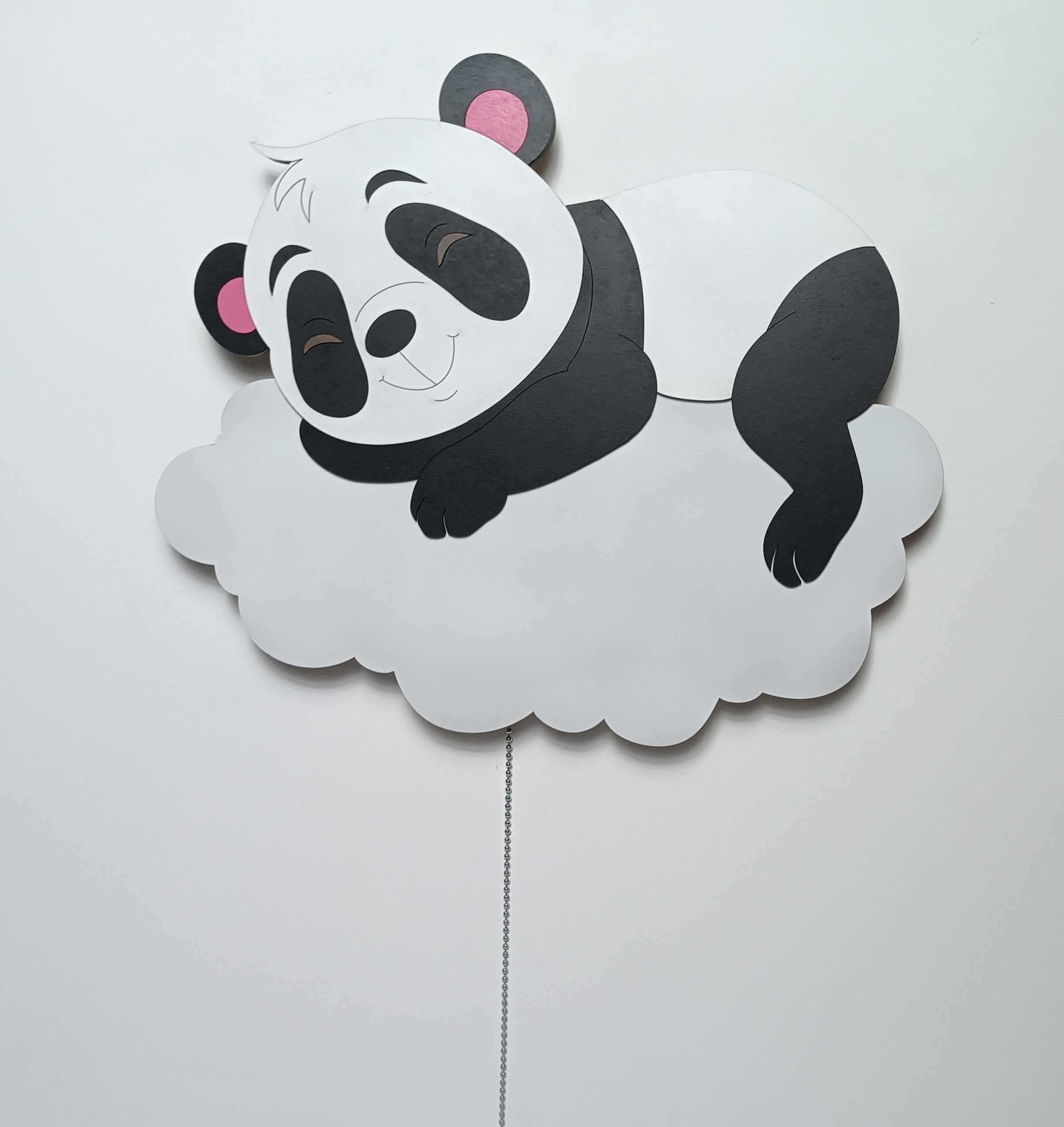 Дитячий світильник LED «Панда на хмаринці»