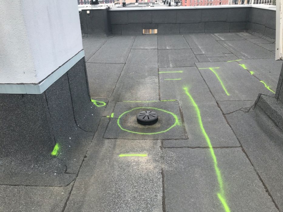 Wykrywanie nieszczelności dachów tarasów naprawa dachu płaskiego papa