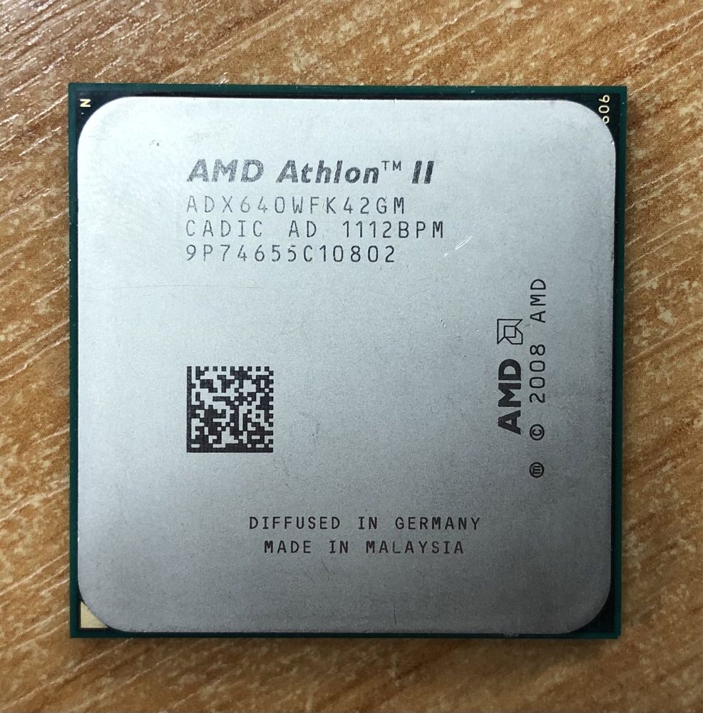 AMD Phenom 511,545,710,840,925,965, A8-6600, FX 4100, Athlon 620, 640