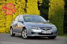 Honda Accord 2.0i(155KM)*141tyś.km*Automat*Welur*Chrom*I Wł*Grzane Fotele*Alu16"ASO
