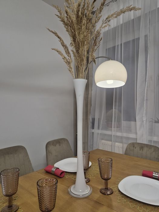 Wazon, wazony biale wysokie 7 szt