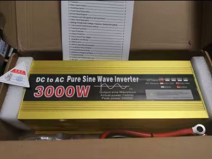 Інвектор чистий синус 12/3000 ват