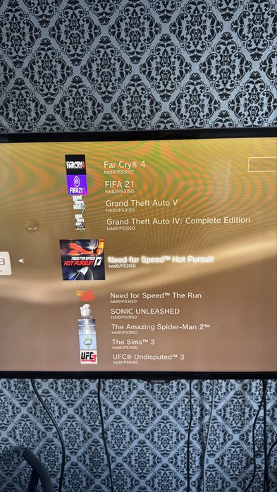 Playstation 3 slim ps3fat з іграми в комплекті