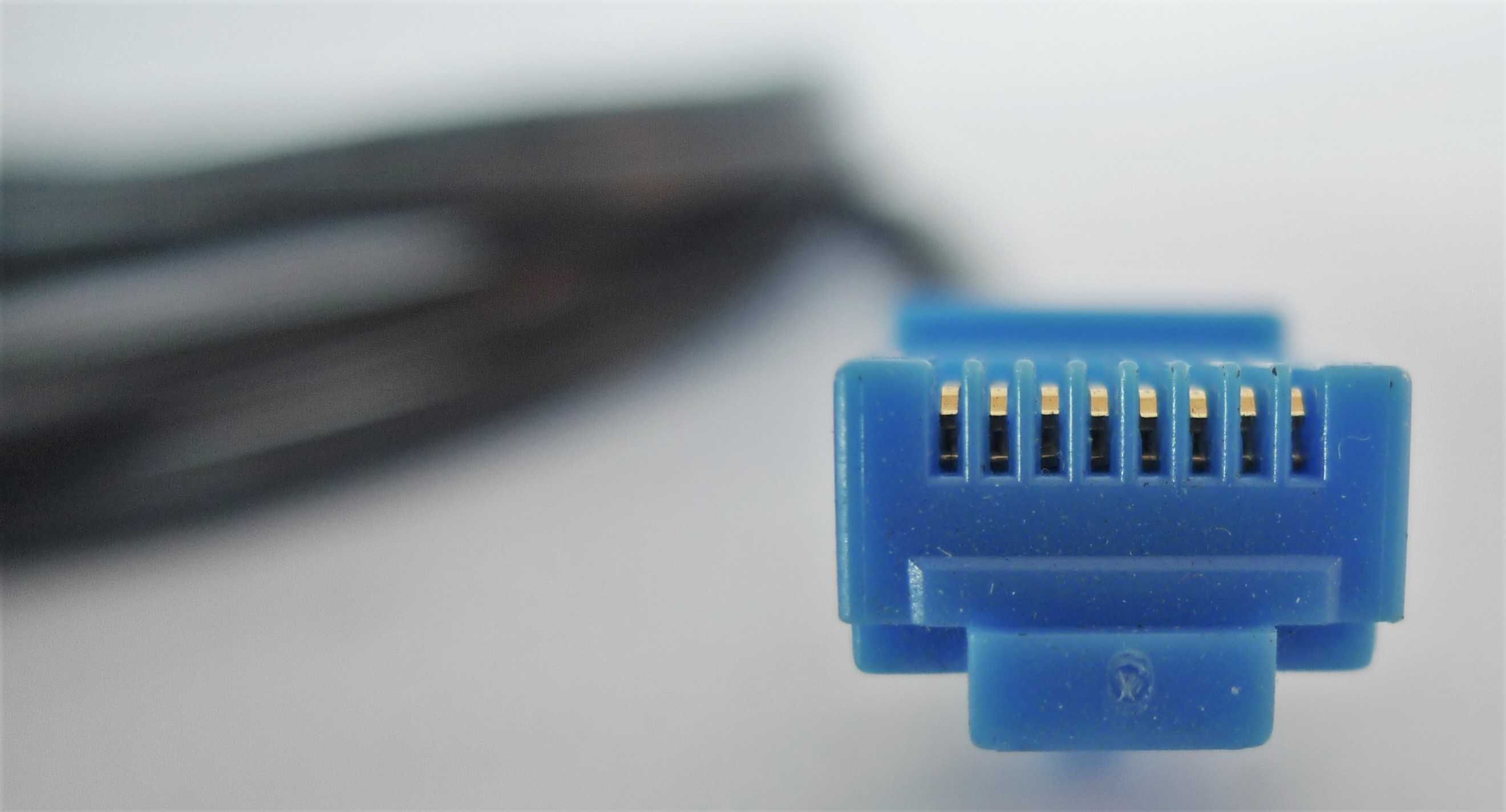 Kabel internetowy Atop LAN Ethernet 2 x 175cm RJ45 Cat5e UTP czarny
