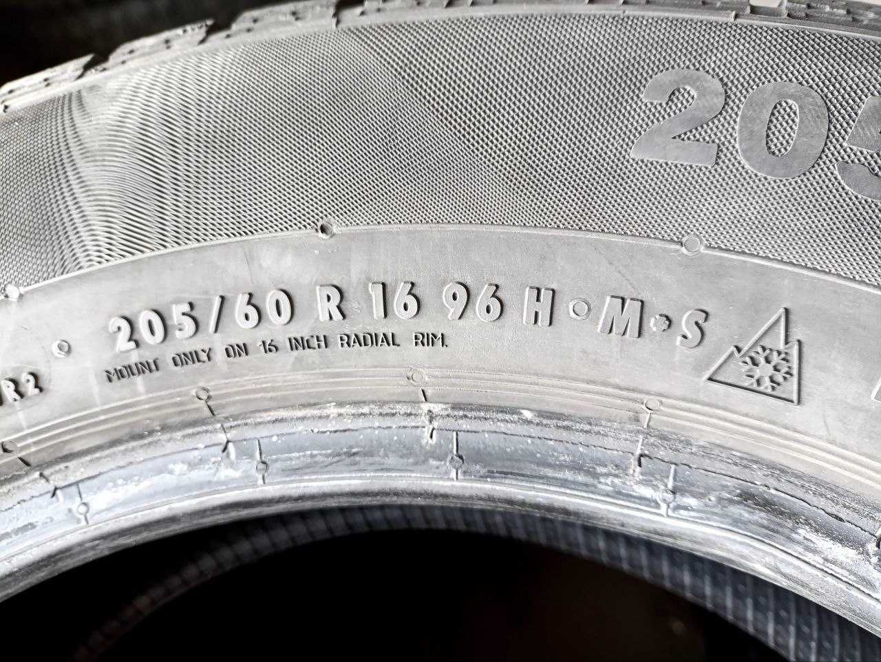 Пара шин 205/60R16 96H Continental ContiWinterContact TS830P