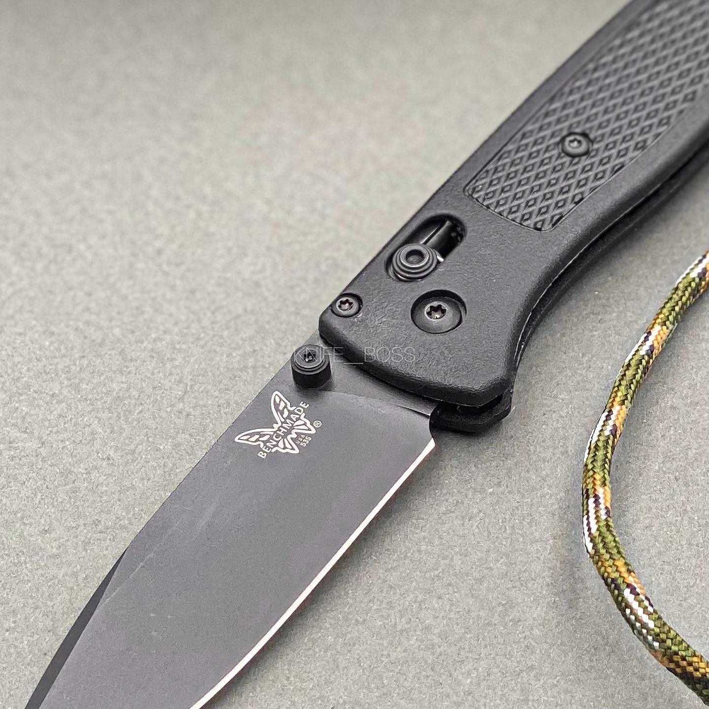 Легкий різак на карман Бенчмейд багаут 535, Benchmade 535 Bugout